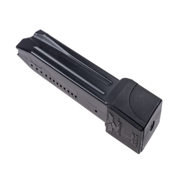 XTech Tactical MTX VP9 P30 magazine extension shown installed on HK 17rd magazine.